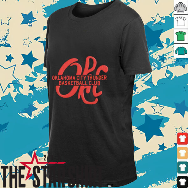 OKC Oklahoma City Thunder Basketball Club shirt
