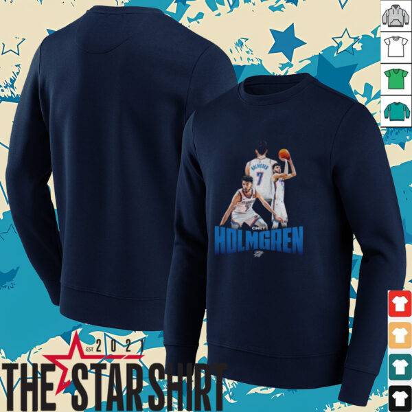 OKC Thunder Chet Holmgren Player NBA shirt