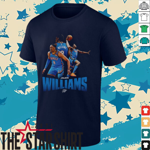 OKC Thunder Jalen Williams Player NBA shirt