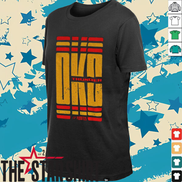OKC Thunder Playoffs 2025 City Edition Game 1 NBA shirt
