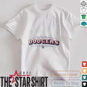 West Coast Baseball Los Angeles Dodgers shirt