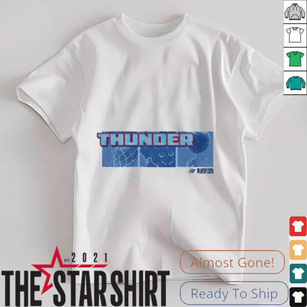 Oklahoma City Thunder 2025 Playoff Rumble the Bison shirt