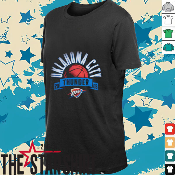 Oklahoma City Thunder Basketball 2008 vintage shirt