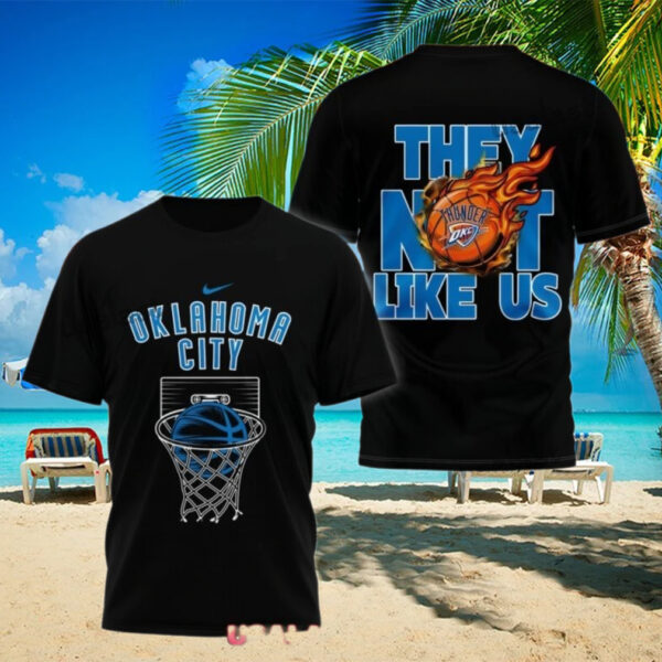 Oklahoma City Thunder They Not Like Us T Shirt Presents For Baseball Lovers