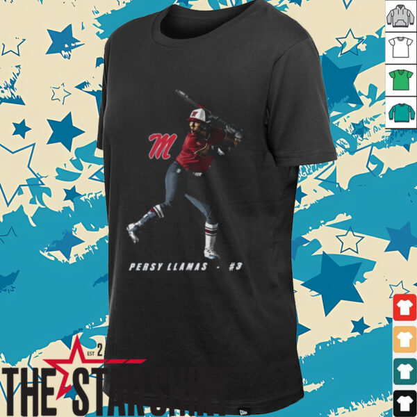 Ole Miss Rebels Persy Llamas #3 T Shirt