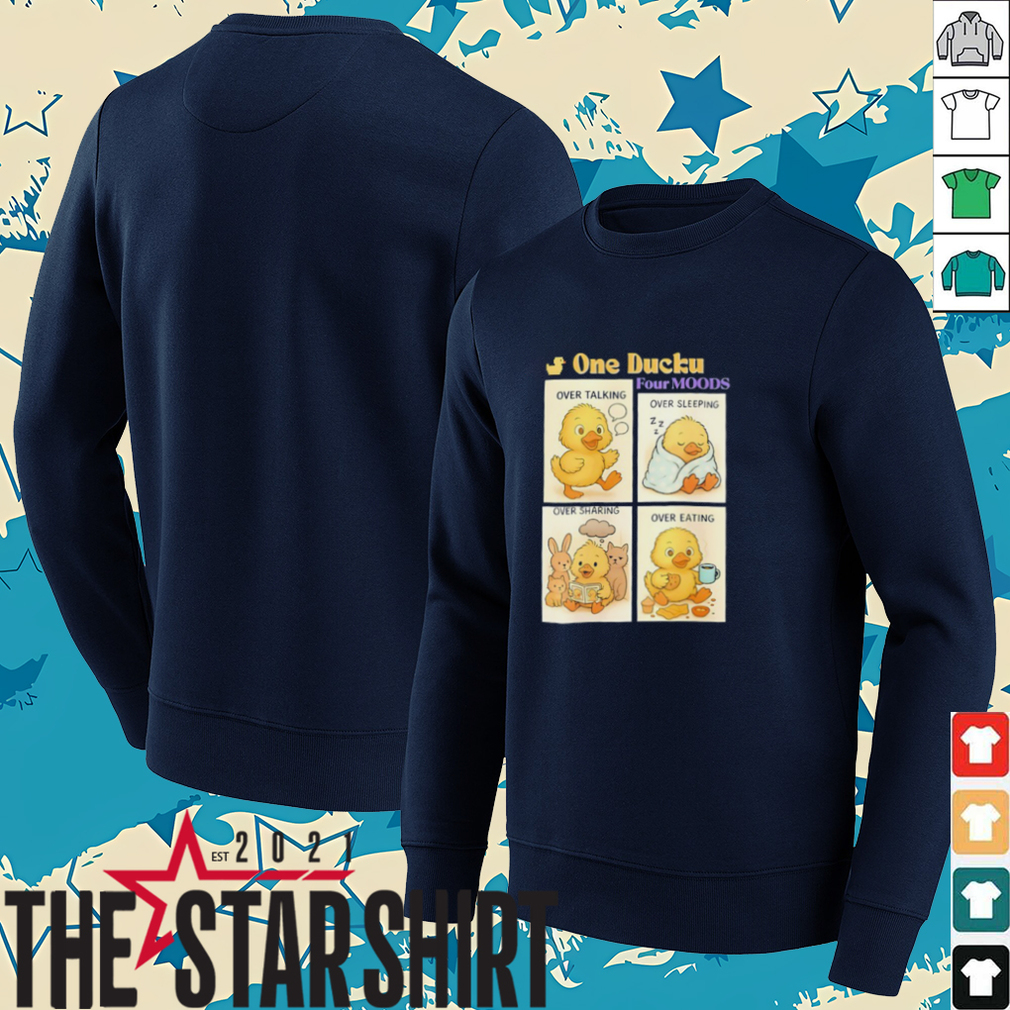 One ducku four moods shirt One ducku four moods shirt