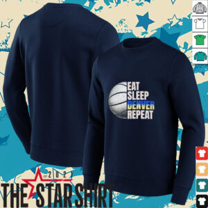 Eat sleep Denver repeat shirt