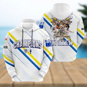 Leeds United 2025 Champions Special T Shirt