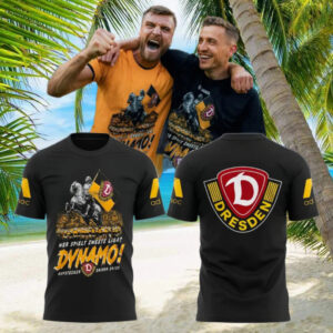 SG Dynamo Dresden Wer Spielt Zweete Liga 2025 T Shirt