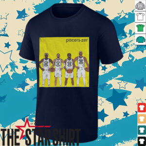 Pacers zer Indiana Pacers NBA Basketball players cartoon shirt