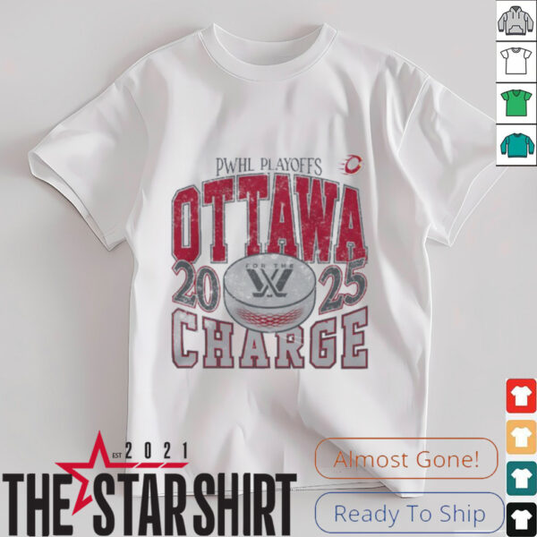 PWHL Playoffs for the Ottawa Charge 2025 shirt