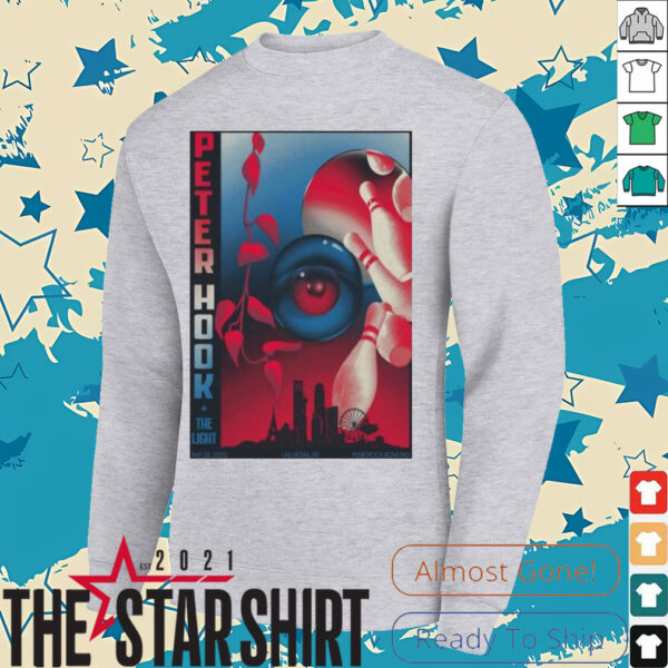 Peter hook and the light 5 25 2025 las vegas nv shirt