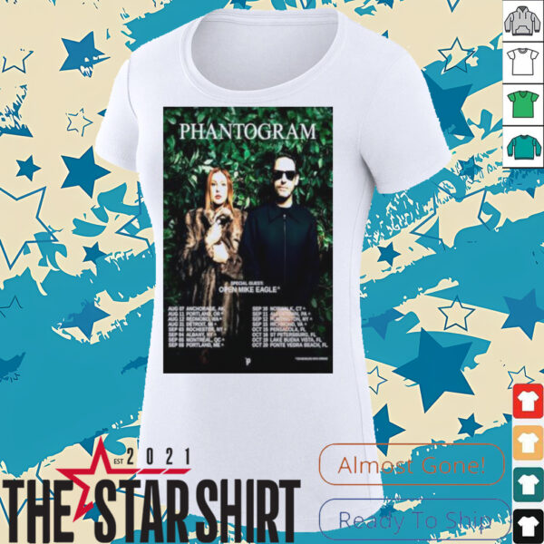 Phantogram Open Mike Eagle Tour 2025 Poster shirt