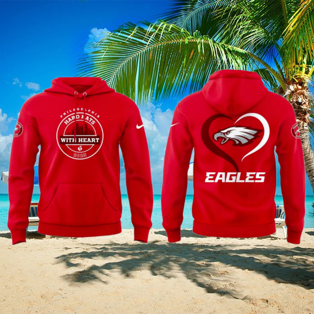 Philadelphia Eagles Hard Hats With Heart 2025 Special Hoodie Philadelphia Eagles Hard Hats With Heart 2025 Special Hoodie