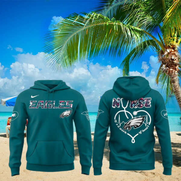 Philadelphia Eagles x Nurses Night 2025 Special Hoodie