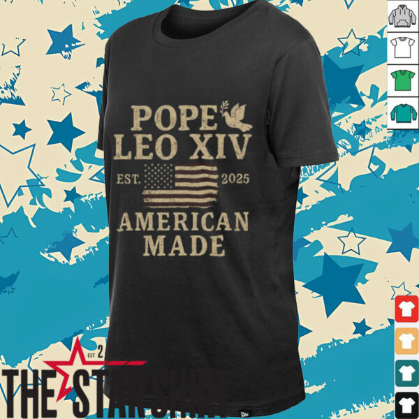 Pope Leo XIV Retro Catholic T Shirt
