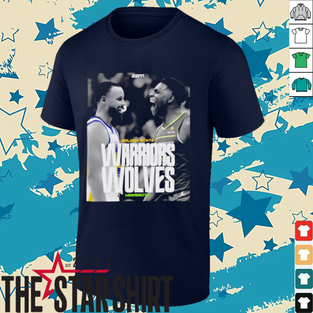 Poster Stephen Curry Golden State Warriors Vs Ant Man Anthony Edwards Minnesota Timberwolves shirt Poster Stephen Curry Golden State Warriors Vs Ant Man Anthony Edwards Minnesota Timberwolves shirt