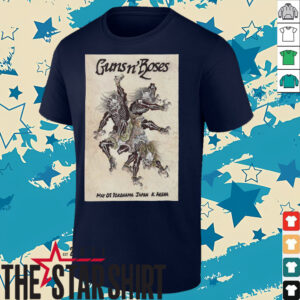 Official Guns N’ Roses At K Arena On May 5, 2025 Show Poster Shirt