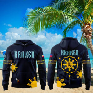 Seattle Kraken Filipino Heritage Night 2025 Special Hoodie