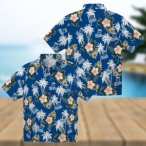 Kansas City Royals Floral & Palm Hawaiian Shirt Limited Edition Fan Apparel