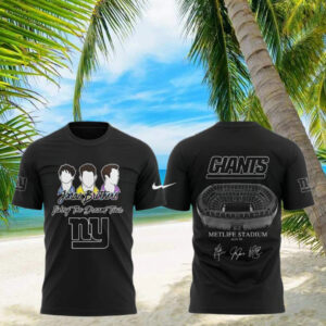 New York Giants Jonas20 Living The Dream Tour 2025 T Shirt
