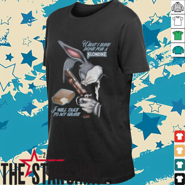 Rabbit and gun what I have done I will take to my grave shirt