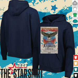 Official 025 Azymuth 50th Anniversary Tour Poster shirt