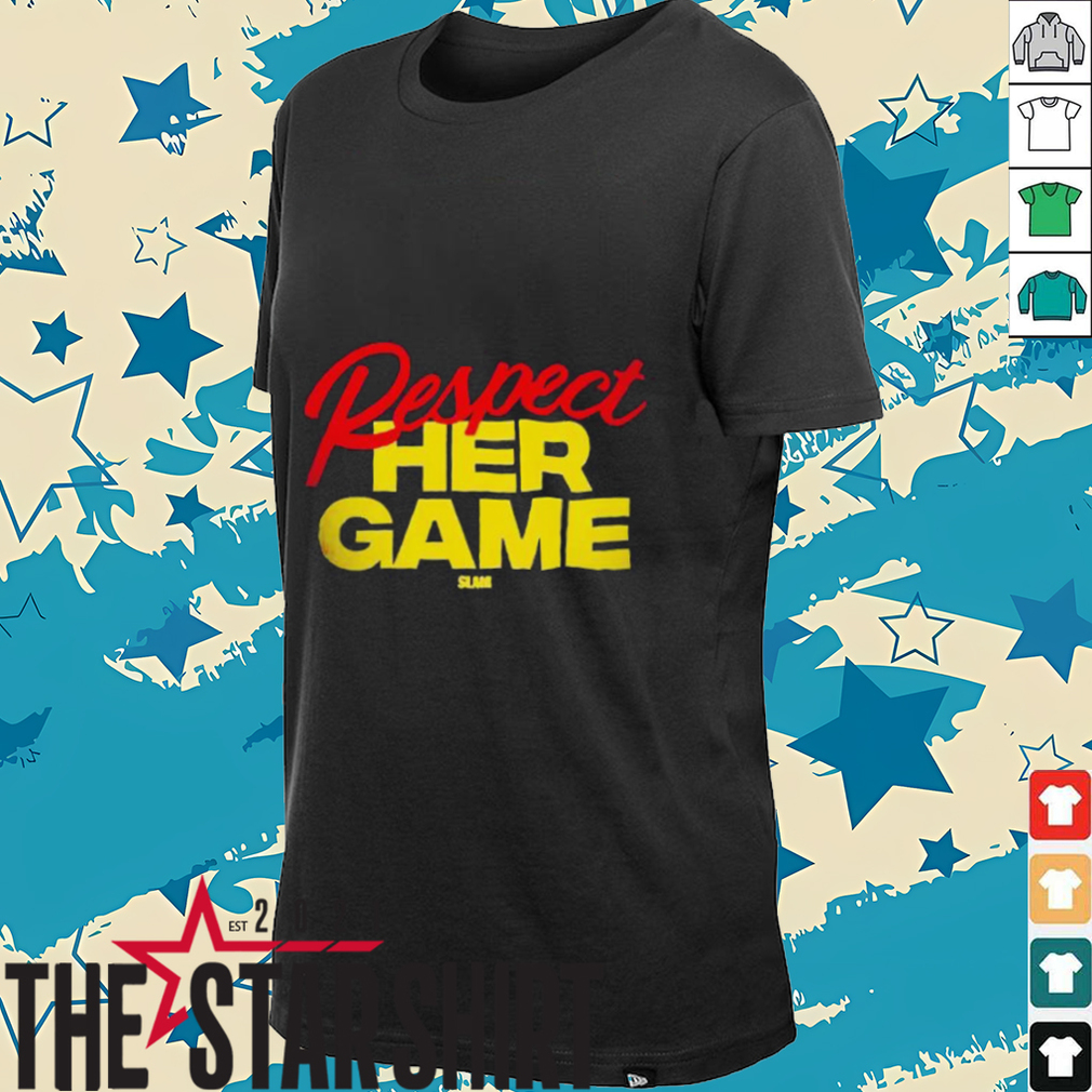 Respect her game Indiana Fever shirt Respect her game Indiana Fever shirt