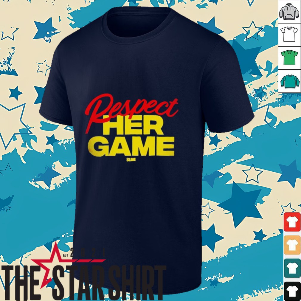 Respect her game Indiana Fever shirt Respect her game Indiana Fever shirt