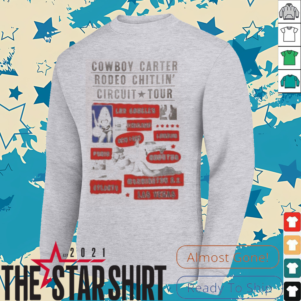 Rodeo Inspired Cowboy Carter Tour T Shirt Rodeo Inspired Cowboy Carter Tour T Shirt