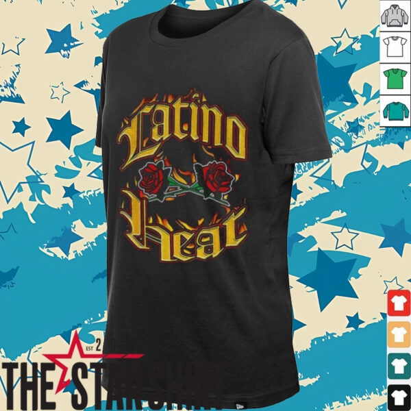 Rose latino heat fire shirt