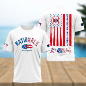 Washington Nationals 4th Of July 2025 T Shirt