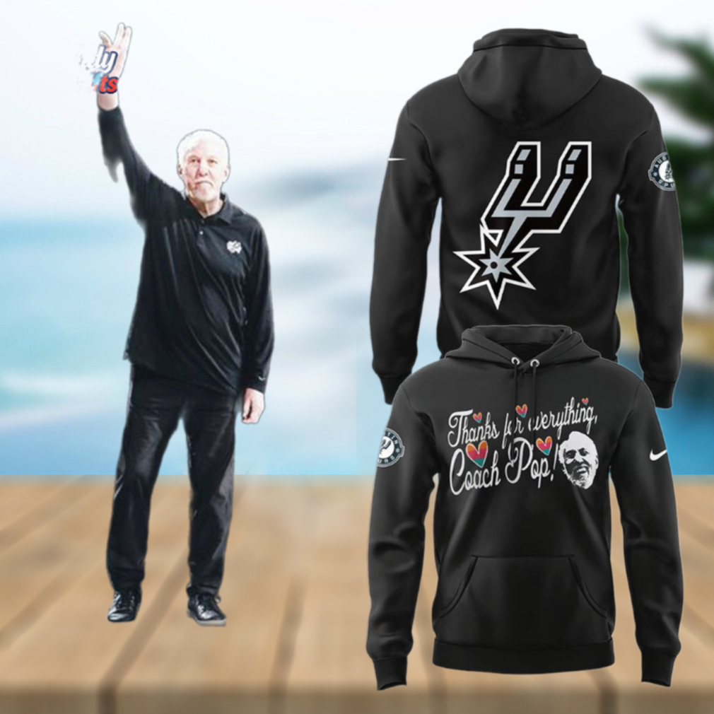 San Antonio Spurs x Coach Pop One Of The Greatest Coaches Of All Time 2025 Hoodie San Antonio Spurs x Coach Pop One Of The Greatest Coaches Of All Time 2025 Hoodie