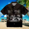 San Diego Padres Brown Black Hawaiian Shirt   Tropical Sunset Print Gift for Baseball Fans