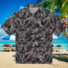San Diego Padres Brown Tropical Hawaiian Shirt   Leafy Print for MLB Game Days