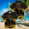 San Diego Padres Hawaiian Shirt for Men   Sunset Theme Summer Gift