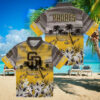 MLB San Diego Padres Tropical Green Hawaiian Shirt   Beach and Vacation Wear for Fans