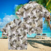San Diego Padres Tropical Hibiscus Pineapple Hawaiian Shirt   Brown & Green MLB Fan Apparel