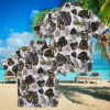 Buy San Diego Padres Brown Hawaiian Shirt with Palm Island Print   Perfect for Tailgate Parties