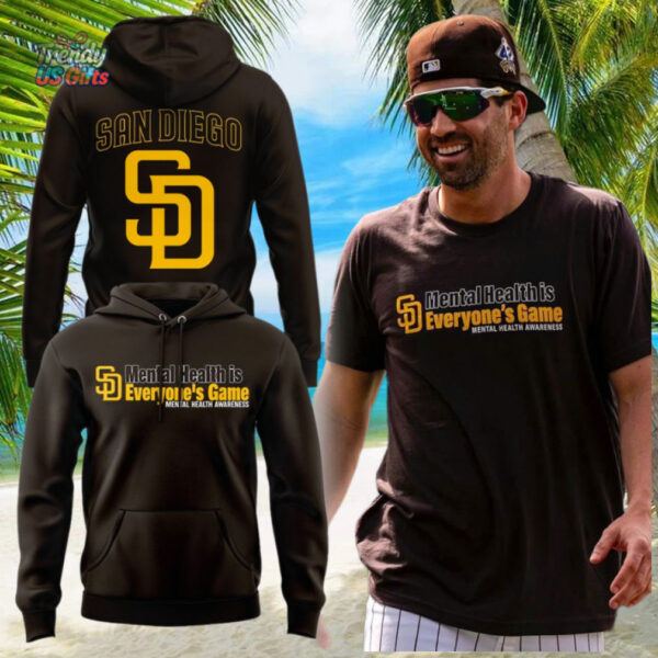 San Diego Padres x Mental Health Awareness Month 2025 Hoodie