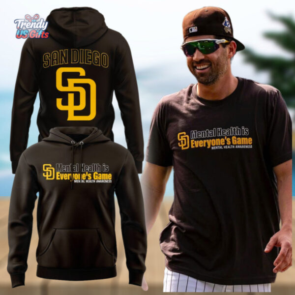San Diego Padres x Mental Health Awareness Month 2025 Hoodie