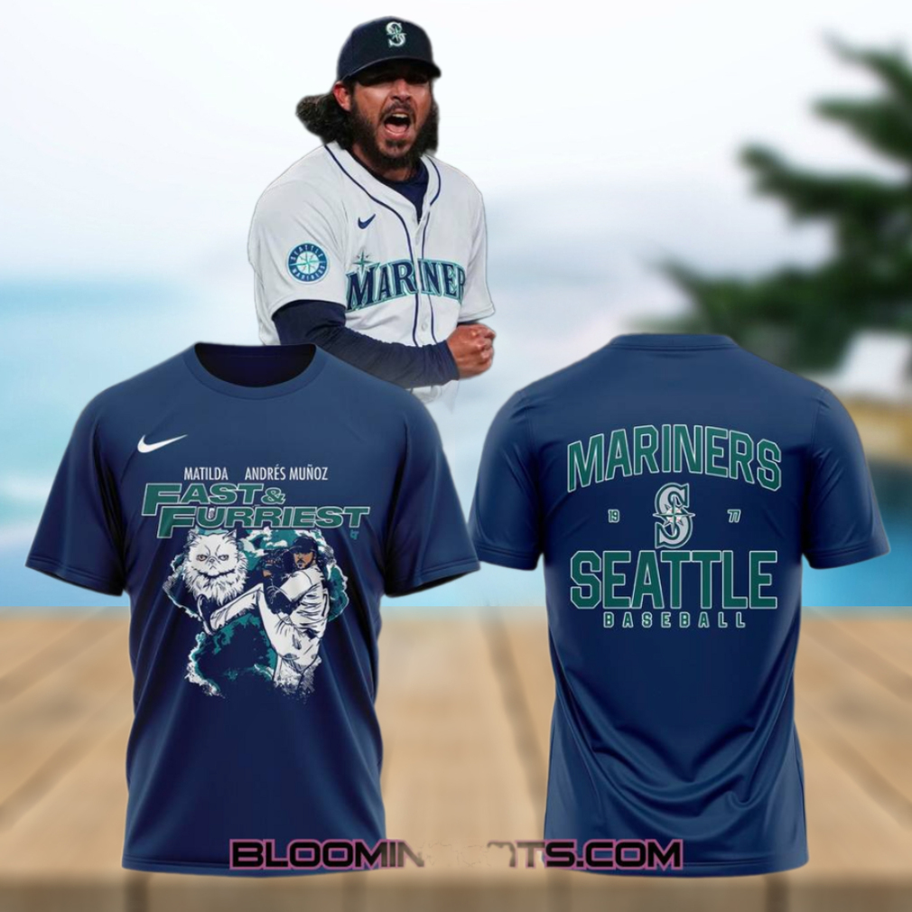 Seattle Mariners “Fast & Furriest” 2025 Limited Edition Shirt Seattle Mariners “Fast & Furriest” 2025 Limited Edition Shirt