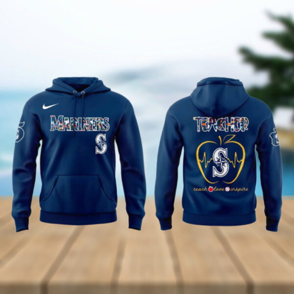 Seattle Mariners Teacher Day 2025 Special Hoodie