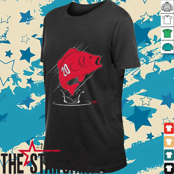 Sebastian Aho Carolina Hurricanes Hockey Fish 20 Shirt