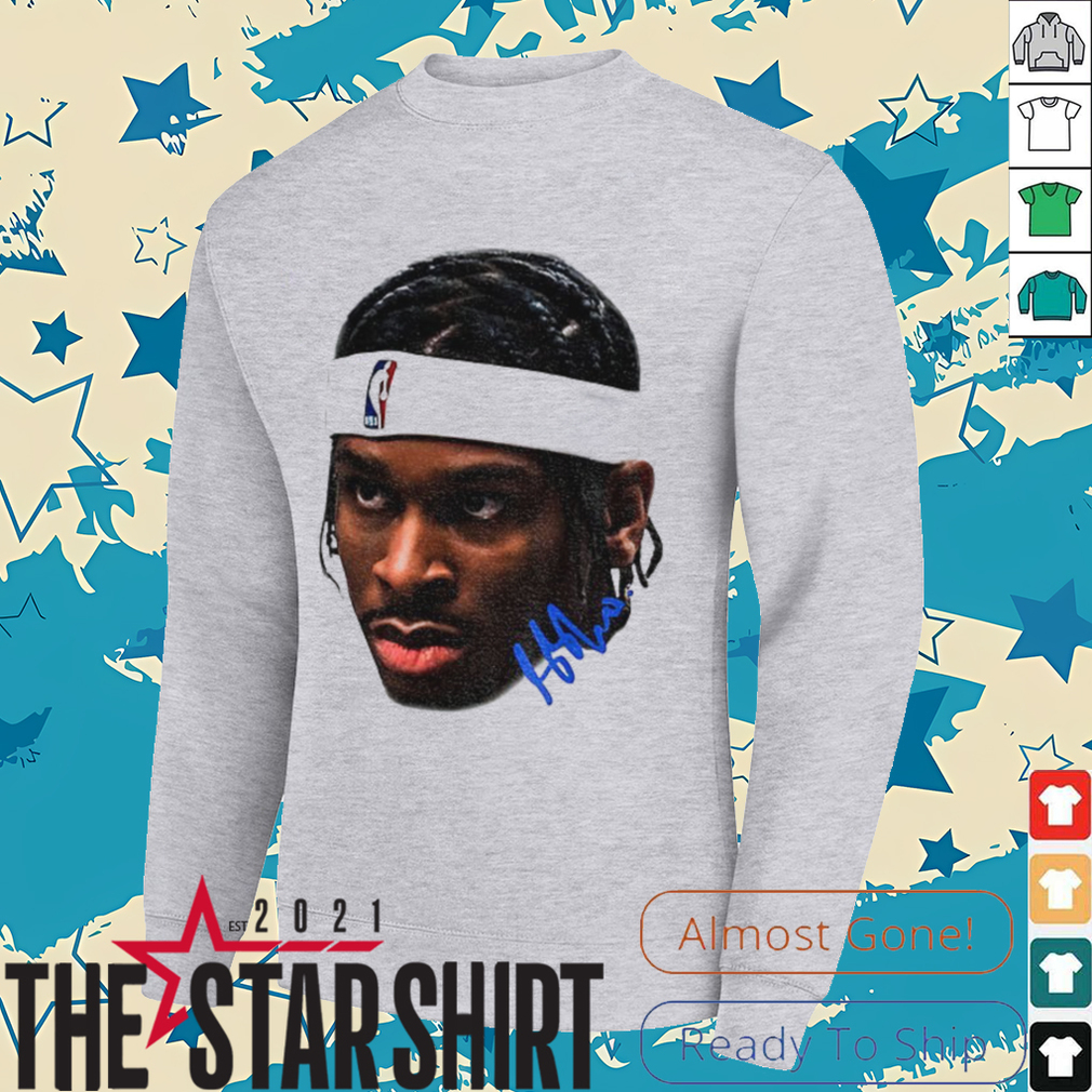 Shai Gilgeous Alexander MVP Oklahoma City Thunder NBA basketball big head signature shirt Shai Gilgeous Alexander MVP Oklahoma City Thunder NBA basketball big head signature shirt