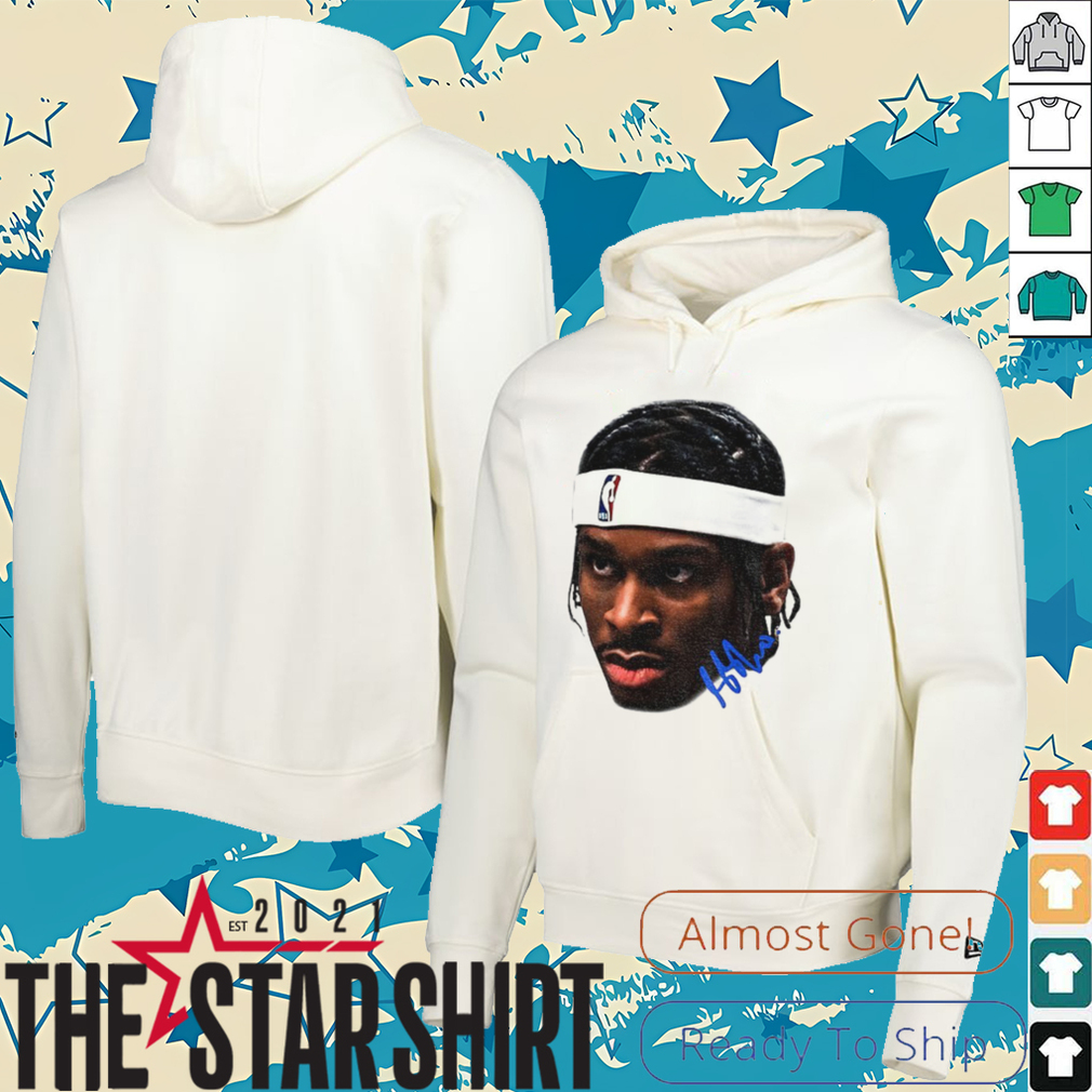 Shai Gilgeous Alexander MVP Oklahoma City Thunder NBA basketball big head signature shirt Shai Gilgeous Alexander MVP Oklahoma City Thunder NBA basketball big head signature shirt