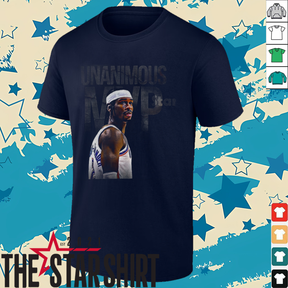 Shai Gilgeous Alexander MVP Unanimous Oklahoma City Thunder NBA shirt Shai Gilgeous Alexander MVP Unanimous Oklahoma City Thunder NBA shirt