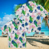 Shop Kansas City Royals Hawaiian Shirt   Aloha Flamingo Tropical Palm Blue Green