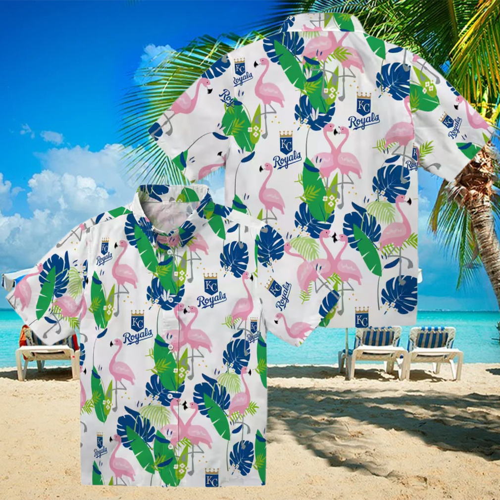 Shop Kansas City Royals Hawaiian Shirt Aloha Flamingo Tropical Palm Blue Green Shop Kansas City Royals Hawaiian Shirt Aloha Flamingo Tropical Palm Blue Green