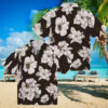Shop San Diego Padres Hibiscus Brown & White Hawaiian Shirt   Perfect MLB Fan Summer Shirt